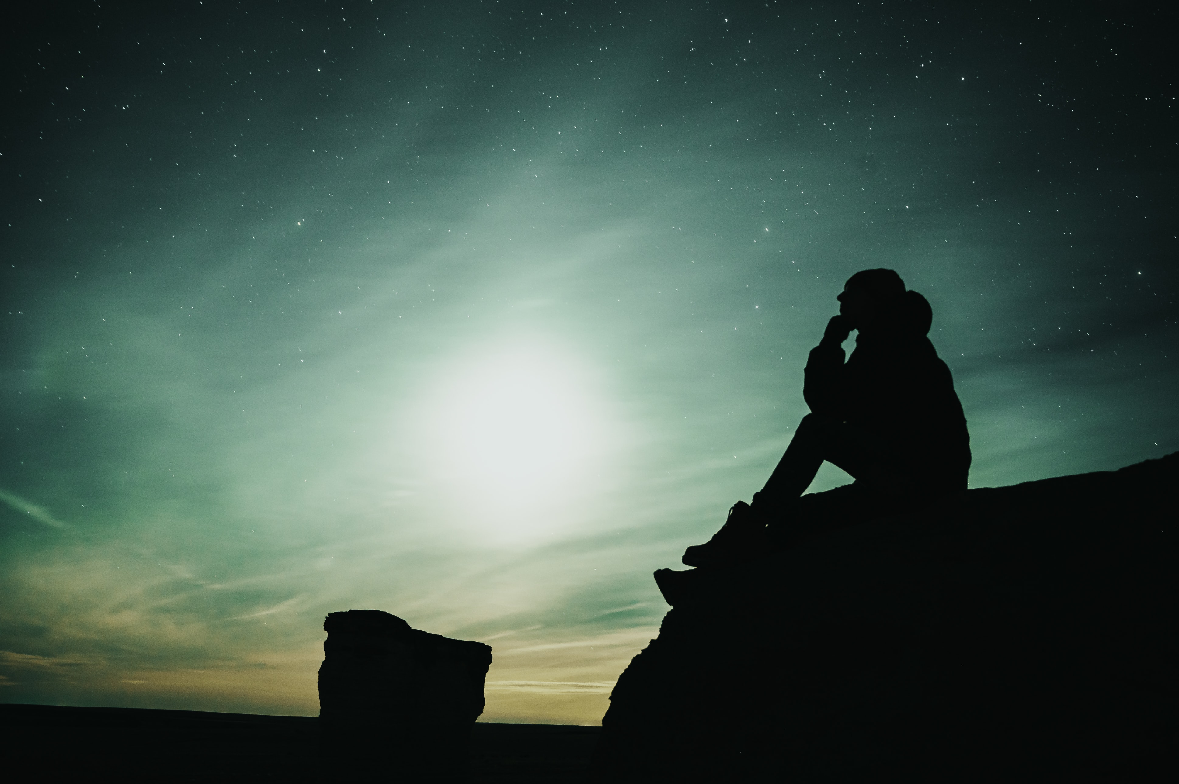image of man thinking