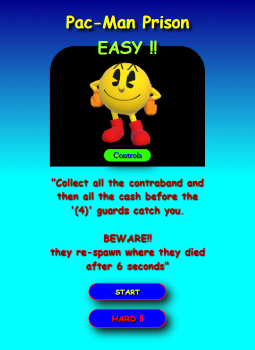 My Pacman game
