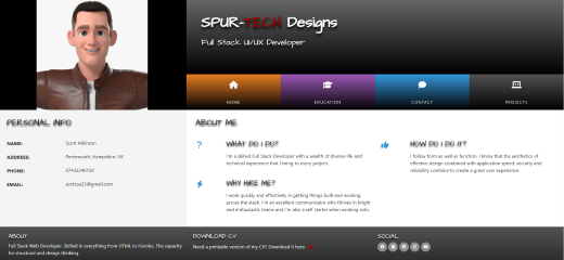 portfolio website